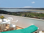 View from terrace of Obidos Lagoon