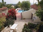 View of Garden and Pool from upstairs